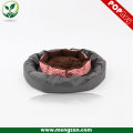 Hundes Beanbag Bett, weiche Bohnenbeutel, rundes abnehmbares Kissen